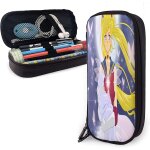 Porte - monnaie sailor moon avec fermeture eclair, pochette en cuir souple, petite taille