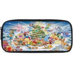 Porte - monnaie winnie l'ourson avec fermeture eclair, pochette en cuir souple, petite taille