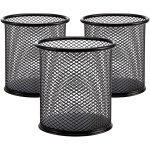 Porte - stylos et crayons elgant en aluminium pour l'organisation du bureau - design ergonomique, durable, ...