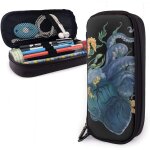 Porte - trousse a crayons en forme de coeur oc�an, grande capacit�, pochette a crayons, organisateur ...