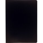 Porte vues prolypropyl�ne souple pochettes grain�es opaque 120 vues - a4 rouge