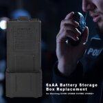 Porte - walkie - talkie portable 6xaa, etui de transport de batterie, conteneur en plastique, accessoires ... Porte - walkie - talkie portable 6xaa, etui de transport de batterie, conteneur en plastique, accessoires ...