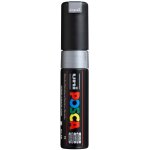Posca marqueur argent bisaute large 8mm[z759]