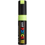 Posca marqueur jaune fluo bisaute large 8mm Posca marqueur jaune fluo bisaute large 8mm