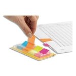 Post - it 4 bloc index de 50 feuilles format 20x38mm coloris assortis Post - it 4 bloc index de 50 feuilles format 20x38mm coloris assortis