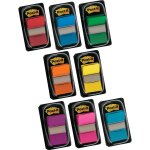 Post - it distributeur de 50 marque - pages avec onglets separateurs vert