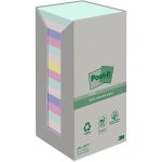 Post - it bloc - note adhsif recycling, 76 x 76 mm, 5 couleurs