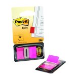 Post - it index etroit 25, 4 x 43, 2 mm carte de 50 rose vif