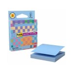 Post - it r330 - 1rssp carr� bleu 90 feuilles auto - adh�sif