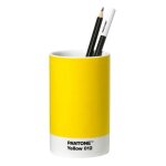 Pot a crayons pantone en porcelaine jaune - ts