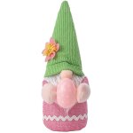 Poup�e elfe naine en peluche sans visage de p�ques avec ?uf, d�coration, cadeau pour chambre a coucher ...