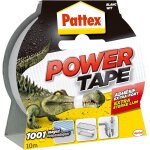 Power tape - adh�sif de r�paration extra fort blanc (rouleau de 10 m) - ruban adh�sif toil� tous supports ...