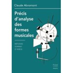 Pr�cis d'analyse des formes musicales - m�thodes, sch�mas et vid�os