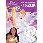 Mon premeir bloc a colorier disney princesses - cendrillon, pocahontas, raiponce