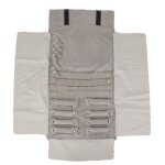 Prsentoir de bijoux de luxe en velours gris, prsentoir de bagues, boucles d'oreilles et bracelets, ...