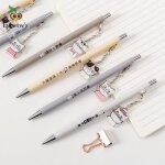 Presse a pendentif chat mignon, crayon m�canique automatique, fournitures scolaires et de bureau, papeterie ...