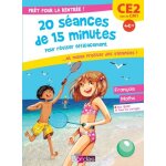 Prêt pour la rentrée ! - ce2 vers le cm1 : 20 séances de 15 minutes pour réviser efficacement Prêt pour la rentrée ! - ce2 vers le cm1 : 20 séances de 15 minutes pour réviser efficacement