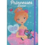 Princesses danse - avec un carnet cratif, des stickers paillets, des strass, 6 crayons, des bijoux ...