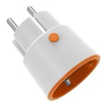 Prise d'alimentation intelligente tuya zigbee 3. 0, 16a, tlcommande vocale sans fil, moniteur d'nergie, ...