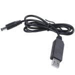 Prise de câble d'alimentation usb vers cc, 1m, new - 5v a dc 12v, 2. 1mm x 5. 5mm Prise de câble d'alimentation usb vers cc, 1m, new - 5v a dc 12v, 2. 1mm x 5. 5mm