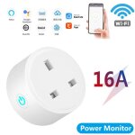 Prise intelligente wifi, 16a / 20a, avec moniteur d'alimentation, télécommande sans fil, commande vocale, ... Prise intelligente wifi, 16a / 20a, avec moniteur d'alimentation, télécommande sans fil, commande vocale, ...
