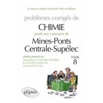 Problmes corrigs de chimie poss aux concours mines - ponts centrale - suplec 2009 a 2011 - tome 8 ...