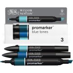 Promarker set de 3 tons bleu[z72]
