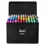 Promarkers touch 80 marqueurs double face + etui Promarkers touch 80 marqueurs double face + etui