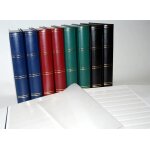 Prophila leuchtturm album pour timbres, 60 pages, int�rieur blanc (couv. bleu)