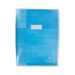 Protege cahier 24x32 pvc cristal avec rabat incolore