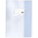 Protge - cahier transparent en pvc ? format a4 21x29, 7 cm ? epaisseur 19 / 100me ? grain lisse