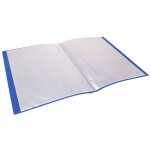 Prot�ge documents bleu pr�mium 120 vues 60 pochettes