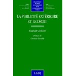 La publicit extrieure et le droit