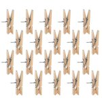 Punaises avec clips en bois punaises punaises punaises, trombones cr�atifs avec epingles pour panneaux ...
