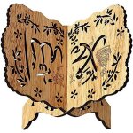 Pupitre de lecture musulman en bois sculpt� a la main ¿ d�coration de f�te musulmane ¿ accessoires ...