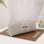 Qcyl - trousse a crayons en velours côtelé, pochette a crayons de papeterie coréenne, estuche escolar, ... Qcyl - trousse a crayons en velours côtelé, pochette a crayons de papeterie coréenne, estuche escolar, ...