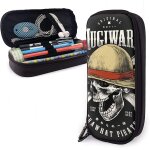 Qiangq sunflower theme classroom personality pencil bag with zipper