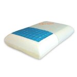 Qmed oreiller orthop�dique avec gel r�frig�rant - m�moire de forme (comfort gel pillow)