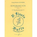 Quatuor avec flute en sol mineur opus 69 / 3 / recueil