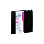 Quo vadis - 540052q - agenda semainier time life medium 16x16cm, annee 2013, couleur noire