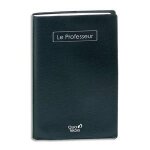Quo vadis agenda le professeur d'aot a juillet 1 semaine par page, format 21 x 27 cm couv. graine noire ...