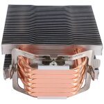 Radiateur de refroidissement cpu sans ventilateur, ventilateur de 12cm, 6 tuyaux de chaleur en cuivre, ...