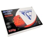 Ramette 250 feuilles papier dcp 250g a4 210x297 mm certifi fsc couch brillant blanc