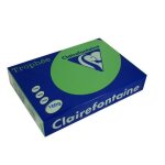 Ramette de papier - a4 - vert billard - 160g - impression - 250 feuilles - clairefontaine troph�e