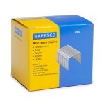 Rapesco lot de 4 boites de 1000 agrafes galvanises 923 / 14mm type 23