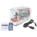 Rapesco agrafeuse electrique 626el, transparent