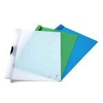 Rapesco pqt de 10 chemises a clip eco a4 assorties