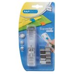 Rapesco supaclip 40 distributeur de trombones transparent