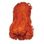 Raphia vegetal orange - pelote de 50g