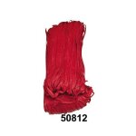 Raphia vegetal rouge - pelote de 50g